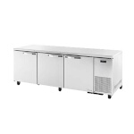 True TUC-93-HC~SPEC3 - Deep Undercounter Refrigerator, (3) solid doors, (6) shelves